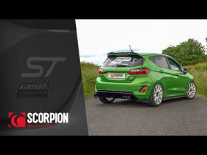 Scorpion GPF-back udstødning til Ford MK8.5 Fiesta, video