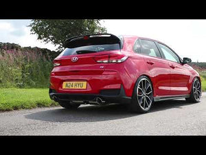 Scorpion GPF-back udstødning til Hyundai I30 med ventiler, video