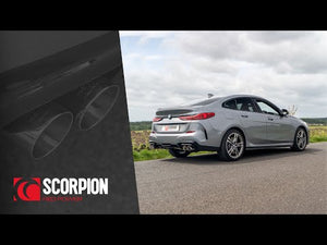 Scorpion GPF-back udstødning til BMW M235I med ventiler, video