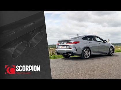 Scorpion GPF-back udstødning til BMW M235I med ventiler, video