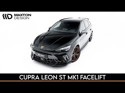Maxton bagdiffuser til Cupra Leon ST Mk1 Facelift – video