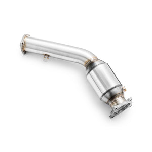 RM Motors Downpipe Audi Q5 2.0 TFSI + Katalysator Emissionsstandard - Euro 3, Kapacitet - 100 cpsi - billede 3