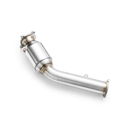 RM Motors Downpipe Audi Q5 2.0 TFSI + Katalysator Emissionsstandard - Euro 3, Kapacitet - 100 cpsi - billede 4