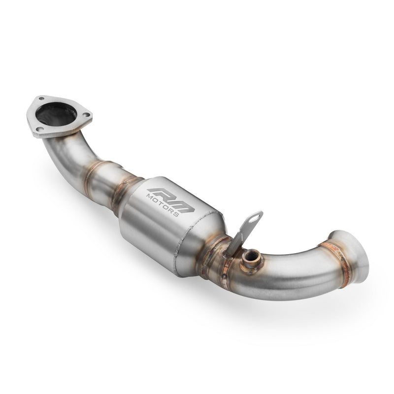 RM Motors Downpipe Peugeot 208, 208 GTi with EURO 4 Catalytic Converter - 100 cpsi
