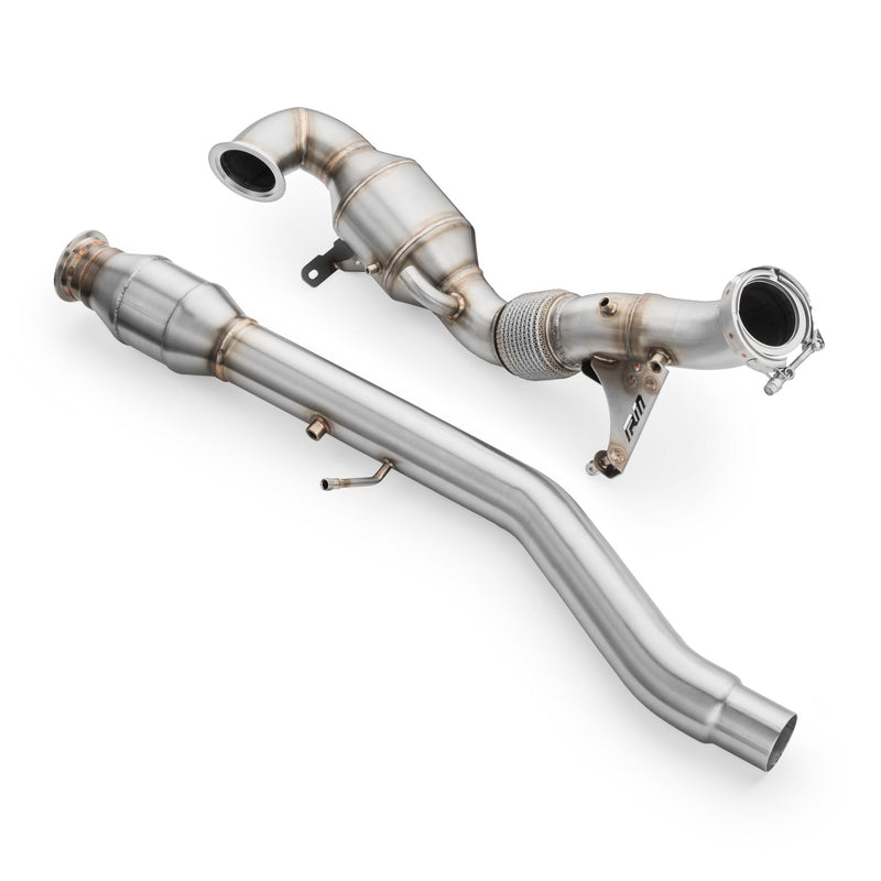 RM Motors Downpipe Audi Q2 2.0 TSI OPF/GPF Katalysator MS - billede 7