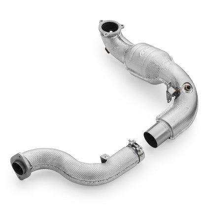 RM Motors Mercedes-AMG A35 GPF W177 4MATIC Downpipe With Heat Shield Without Silencer & GPF OFF - billede 3