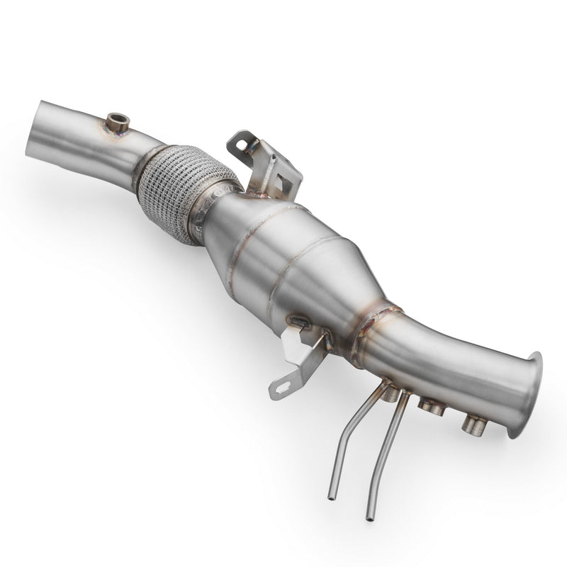 RM Motors Downpipe BMW F25 X3 18d, 20dx, 28dx B47 +Katalysator Euro 3 - 100 cpsi - billede 3