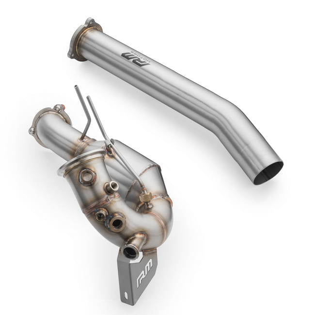 RM Motors Downpipe Sæt Audi A5 S5 / Cabriolet / Sportback / Coupe 3.0 TDI, Uden Katalysator, Uden Lyddæmper, Uden Sæt Lyddæmper Og Uden Varmeskjold - billede 2