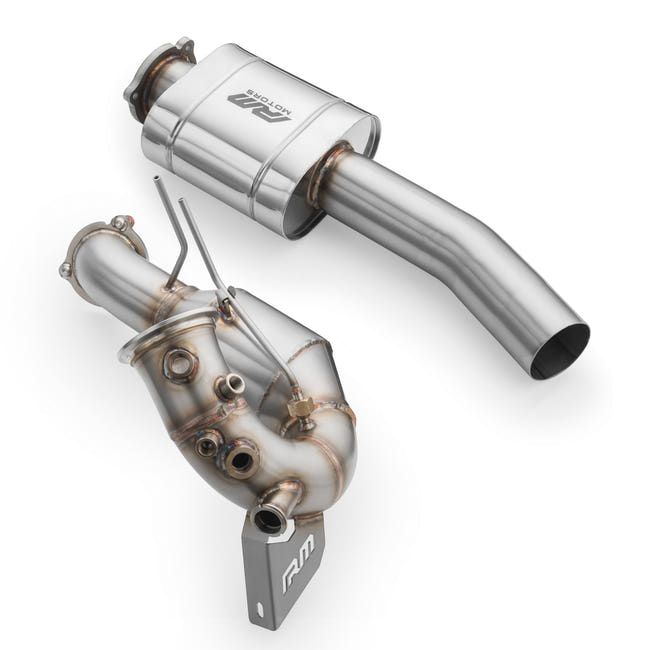 RM Motors Downpipe Sæt Audi A5 S5 / Cabriolet / Sportback / Coupe 3.0 TDI, Uden Katalysator, Uden Lyddæmper, Uden Sæt Lyddæmper Og Varmeskjold - billede 2