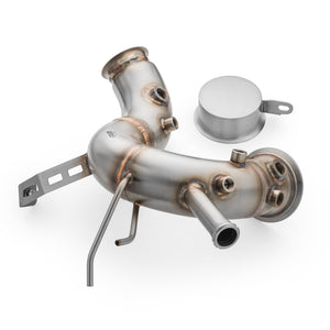 RM Motors Downpipe + DPF OFF Sæt VW Golf VIII 2.0 TDI GTD – katalysator Uden, varmeskjold Uden – billede 4