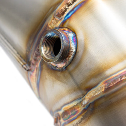 RM Motors Downpipe Audi S4 B9, S5 8W6 med katalysator – katalysator Euro 6 – billede 4