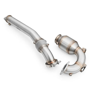 RM Motors Downpipe Hyundai i20N med katalysator – katalysator Euro 6, lyddæmper Uden – billede 2