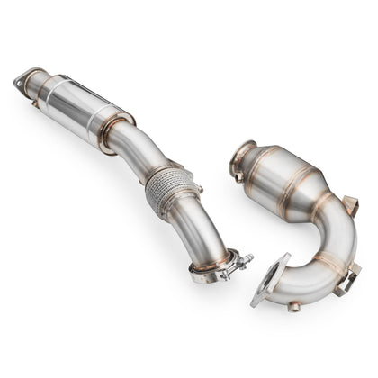 RM Motors Downpipe Hyundai i20N med katalysator – katalysator Euro 6, lyddæmper Med – billede 3
