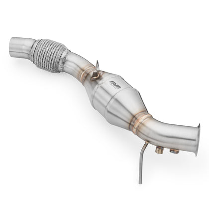 RM Motors Downpipe BMW E60, E61 520d N47 + SILENCER - billede 4
