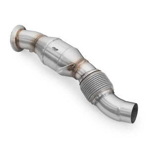 RM Motors Downpipe BMW E90, E91, E92 335d M57N2 +SILENCER