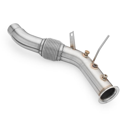 RM Motors Downpipe BMW E90, E91, E92, E93 325d, 330d/xd N57 - billede 4