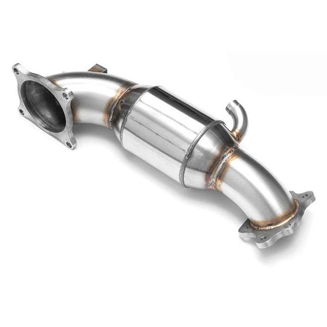 RM Motors Downpipe Honda Civic Type R Fk2 Mk8 2.0T + Katalysator Emissionsstandard - Euro 3, Kapacitet - 100 cpsi - nærbillede