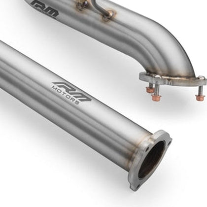 RM Motors Downpipe Sæt Audi A8 S8 / Quattro 3.0 TDI – katalysator Uden, lyddæmper Uden, varmeskjold Uden – billede 4