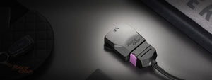 RaceChip S tuningmodul med kabel og stik i RaceChip produktvisual