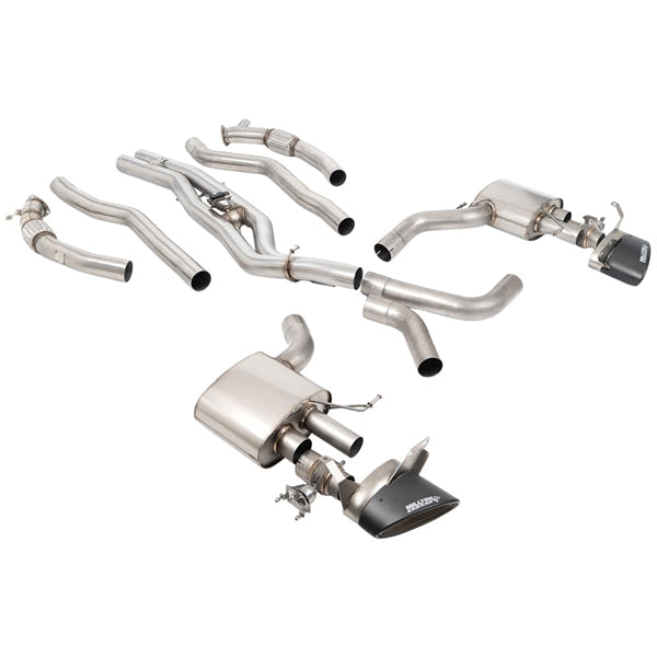 Milltek axle-back udstødning til Audi RS7 C8 4.0 V8 bi-turbo, ikke-resoneret – billede 2