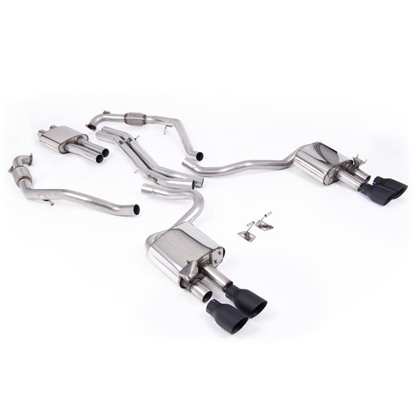 Milltek Cat-Back udstødning – Audi S5 3.0 V6 Turbo Sportback B9 – resoneret – produktbillede 1