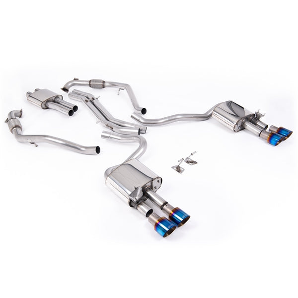 Milltek Cat-Back udstødning – Audi S5 3.0 V6 Turbo Sportback B9 – resoneret – produktbillede 1
