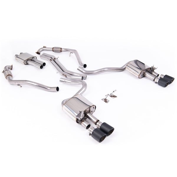 Milltek Cat-Back udstødning – Audi S5 3.0 V6 Turbo Coupé B9 – resoneret – produktbillede 1