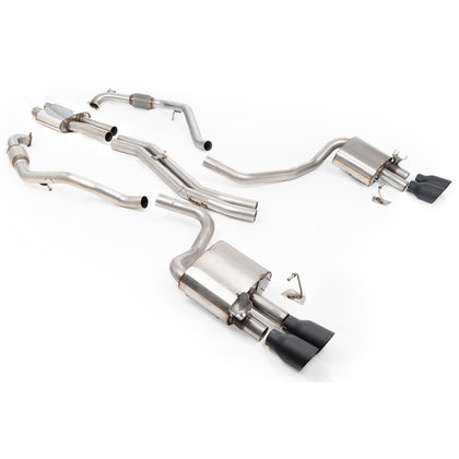 Milltek Cat-Back udstødning – Audi S4 3.0 Turbo V6 B9 - Sedan & Avant – resoneret – produktbillede 18
