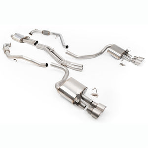 Milltek Cat-Back udstødning – Audi S4 3.0 Turbo V6 B9 - Sedan & Avant – resoneret – produktbillede 19