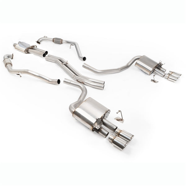 Milltek Cat-Back udstødning – Audi S4 3.0 Turbo V6 B9 - Sedan & Avant – resoneret – produktbillede 21