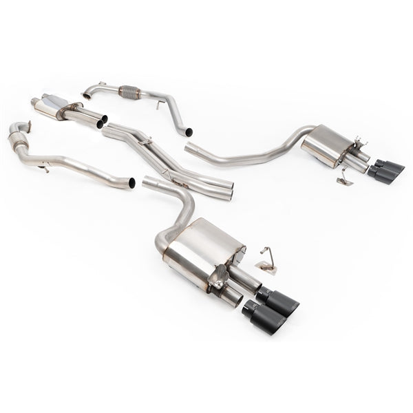 Milltek Cat-Back udstødning – Audi S4 3.0 Turbo V6 B9 - Sedan & Avant – resoneret – produktbillede 22