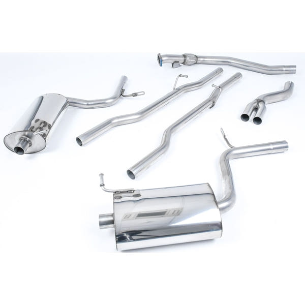 Milltek Cat-Back udstødning – Audi A4 1.8T B6 quattro Sedan - Avant 190BHP (6 speed) – produktbillede 2