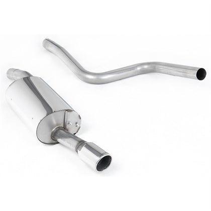Milltek cat-back udstødning til Ford Fiesta Mk6 ST 150, ikke-resoneret, polerede tips – billede 5