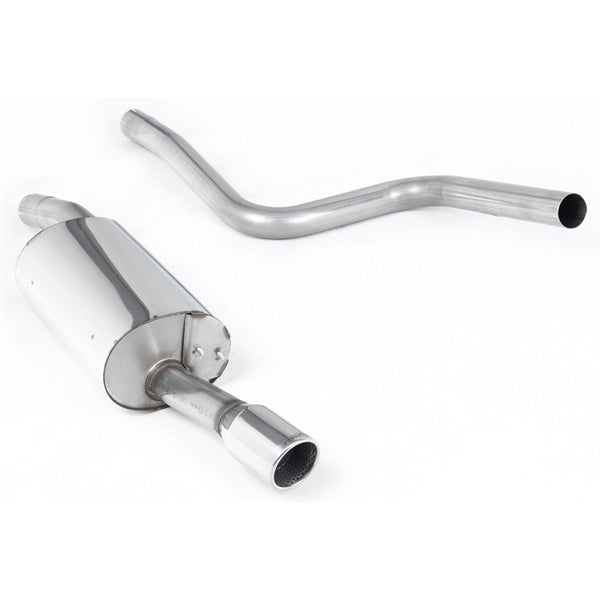 Milltek cat-back udstødning til Ford Fiesta Mk6 ST 150, ikke-resoneret, polerede tips – billede 5