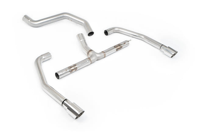 Milltek GPF-back udstødning – INEOS Quartermaster 3.0 (B57) Diesel – ikke-resoneret – produktbillede 1
