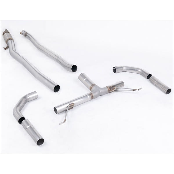 Milltek cat-back udstødning til Mercedes CLA-klasse CLA35 AMG 2.0 Turbo Coupe & Shooting Brake, resoneret – billede 2