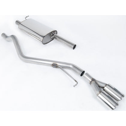 Milltek cat-back udstødning til Volkswagen Transporter \ Caravelle T5 SWB 1.9 TDi (85ps & 104ps) 2WD og 4MOTION, resoneret, polerede tips – billede 6