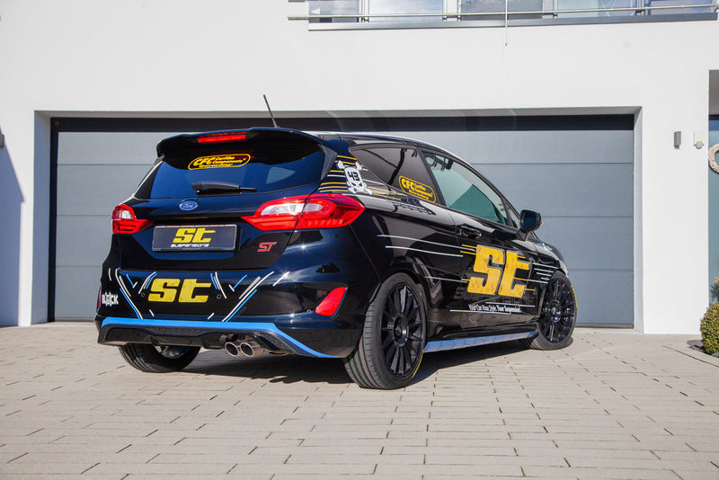 ST XTA Gevindundervogn Ford Fiesta (JHH) – monteret på bil 2