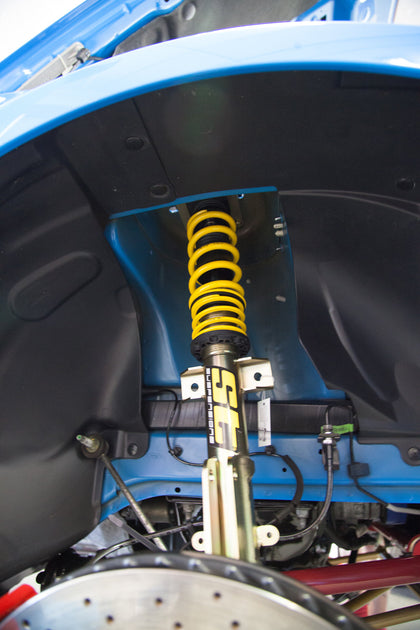 ST X Gevindundervogn Ford Mustang – monteret på bil 7