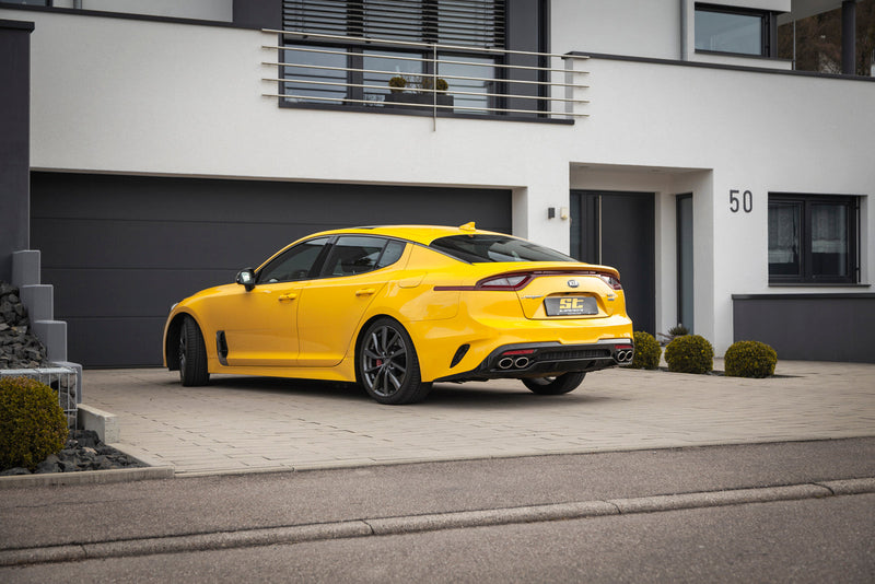 ST Sænkningssæt Kia Stinger CK – monteret på bil 2