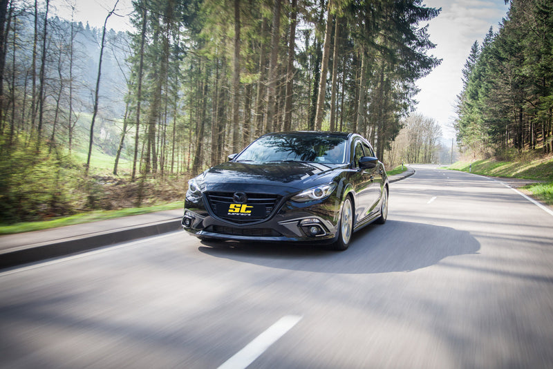 ST X Gevindundervogn Mazda 3 BM, BL – monteret på bil 3