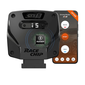 RaceChip GTS 5 med Bluetooth-app og Race Sport Eco-tilstande