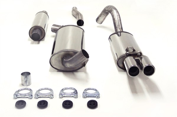 TA-Technix Catback system i rustfrit stål Audi 90