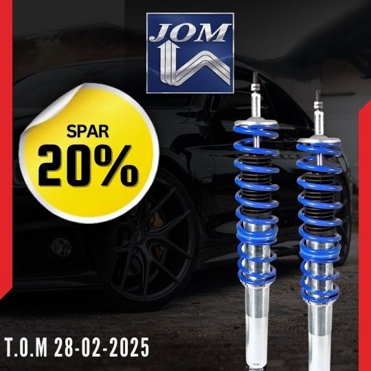 Jom Blueline Gevindundervogne - spar 20%