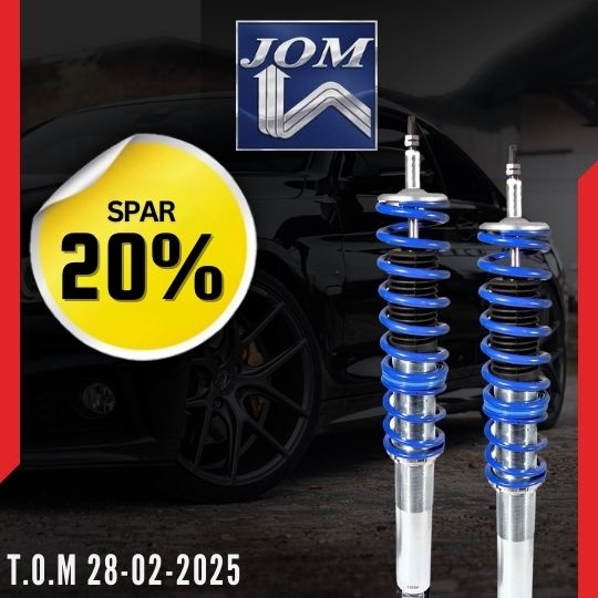 Jom Blueline Gevindundervogne - spar 20%