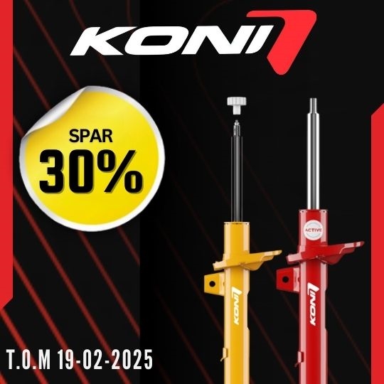 Koni støddæmpere - spar 30%