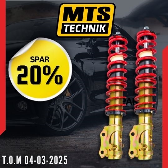 Spar 20% på MTS undervogne