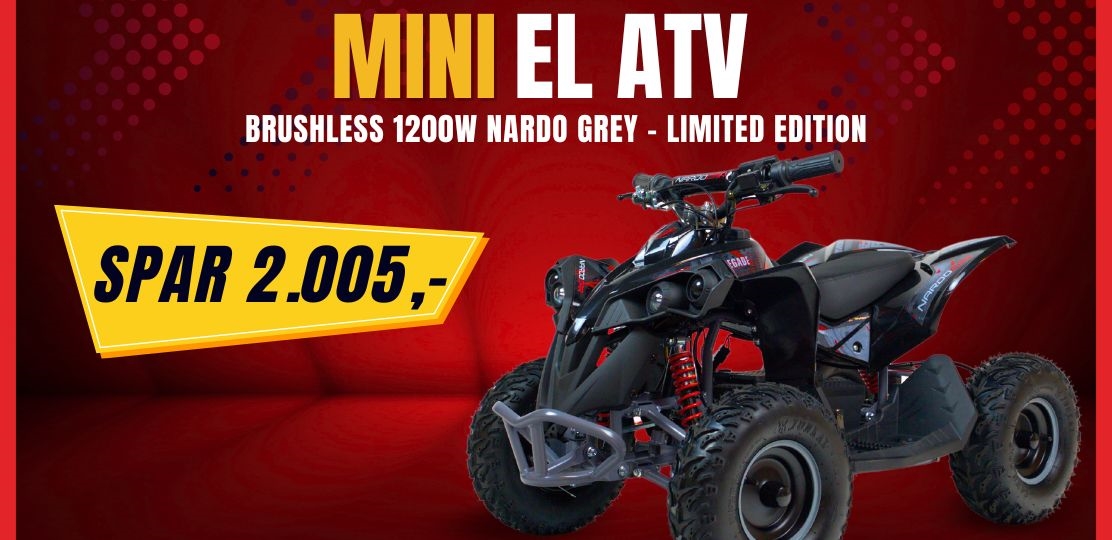 Tilbud på Nardocar EL ATV - spar 1000 kr.