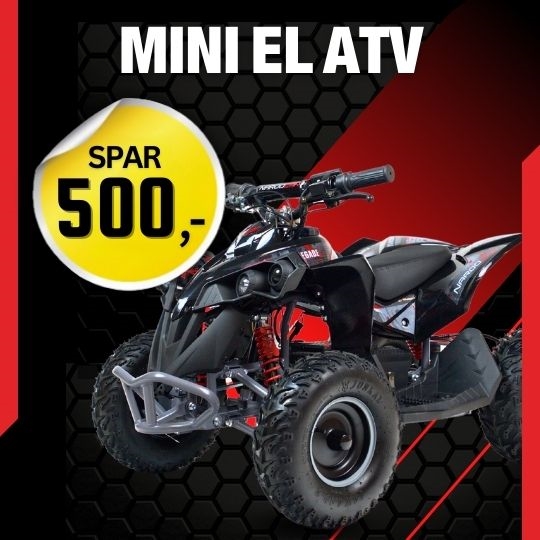 Mini El ATV til børn - spar 500kr.