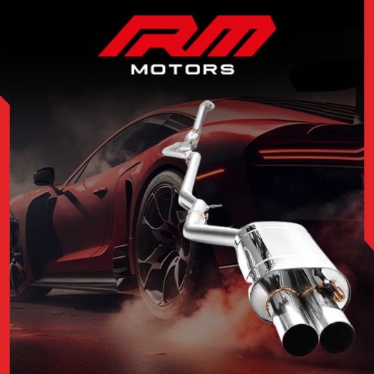 RM Motors Downpipes og Cat-backs